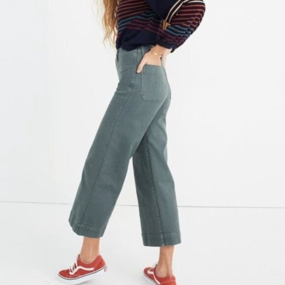 Madewell OG Emmett Pants in Architect Green- 25 - Picture 2 of 10